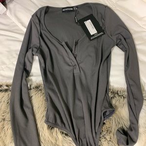 Pretty little thing ribbed bodysuit